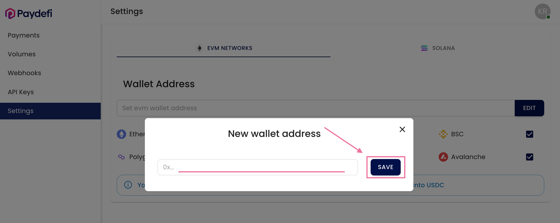 Save Wallet